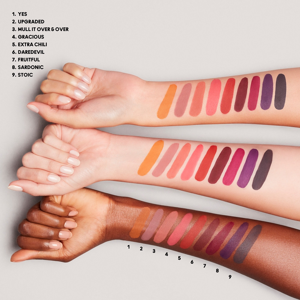 MAC Cosmetics Locked Kiss Ink 24HR Lipcolour - Долговременная матовая помадка в жидкой форме оттенок Fruitful, 4 ml