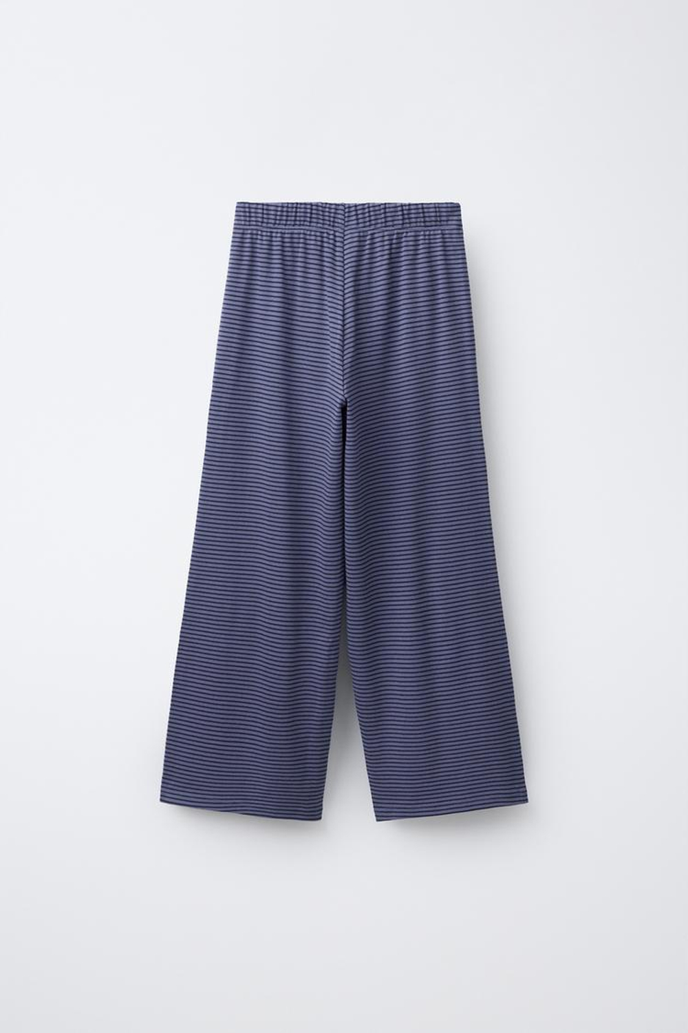 ZARA БРЮКИ ПИЖАМНЫЕ В ПОЛОСКУ, СИНИЙ