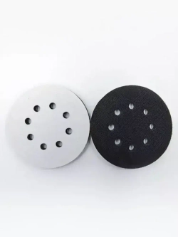 Мягкая подложка на поролоне Velcro 125мм 8 отверстий, 1 шт.