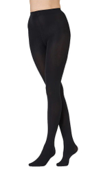 Теплые колготки с 3D-плетением Premium Opaques (Размер: S-M) (Цвет: черный)