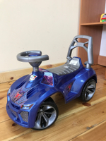 021/С/Игрушка Машина-каталка Ламбо, перламутр.синий/118