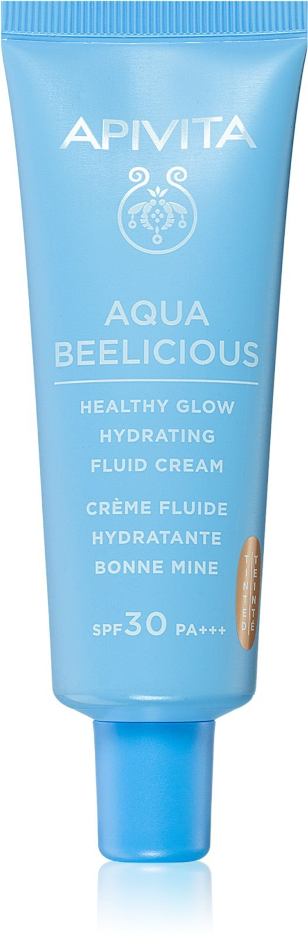 Apivita Aqua Beelicious - легкий тонизирующий флюид с осветляющим эффектом /  SPF 30 40  ml  / GTIN 5201279094645