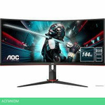 Игровой монитор AOC CU34G2X/BK