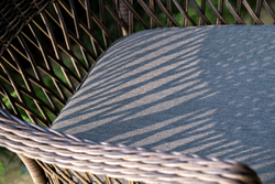 "Сицилия" обеденная группа плетеная, цвет коричневый