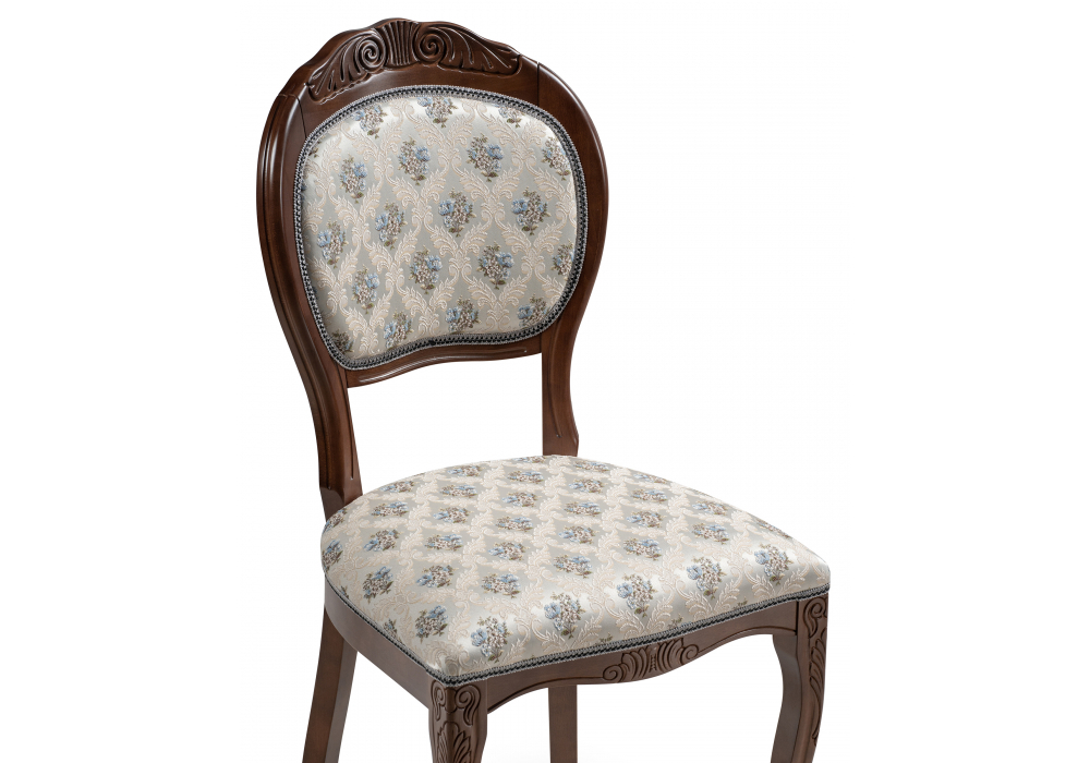 Стул деревянный Woodville Джованни коричневый, ножки орех