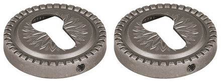 Накладка Armadillo (Армадилло) под цилиндр ET.R.CL55 (ET/CL) AS-9 античное серебро