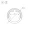 Профиль Arlight Round-D10.5-2000 Anod Black 033036