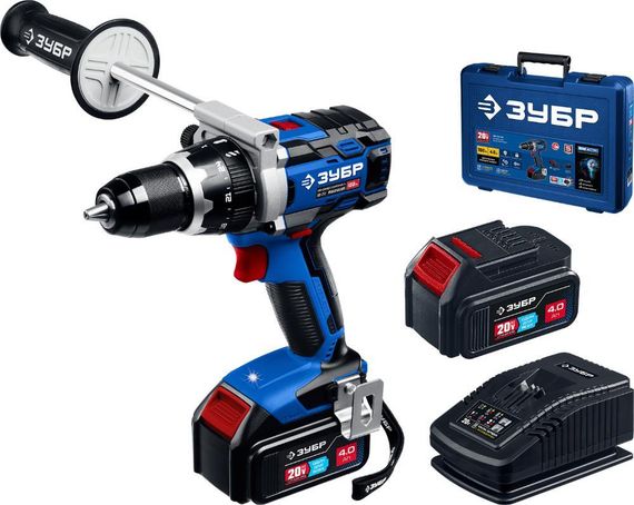 Аккумуляторная дрель-шуруповерт ЗУБР Профессионал DB-211-42