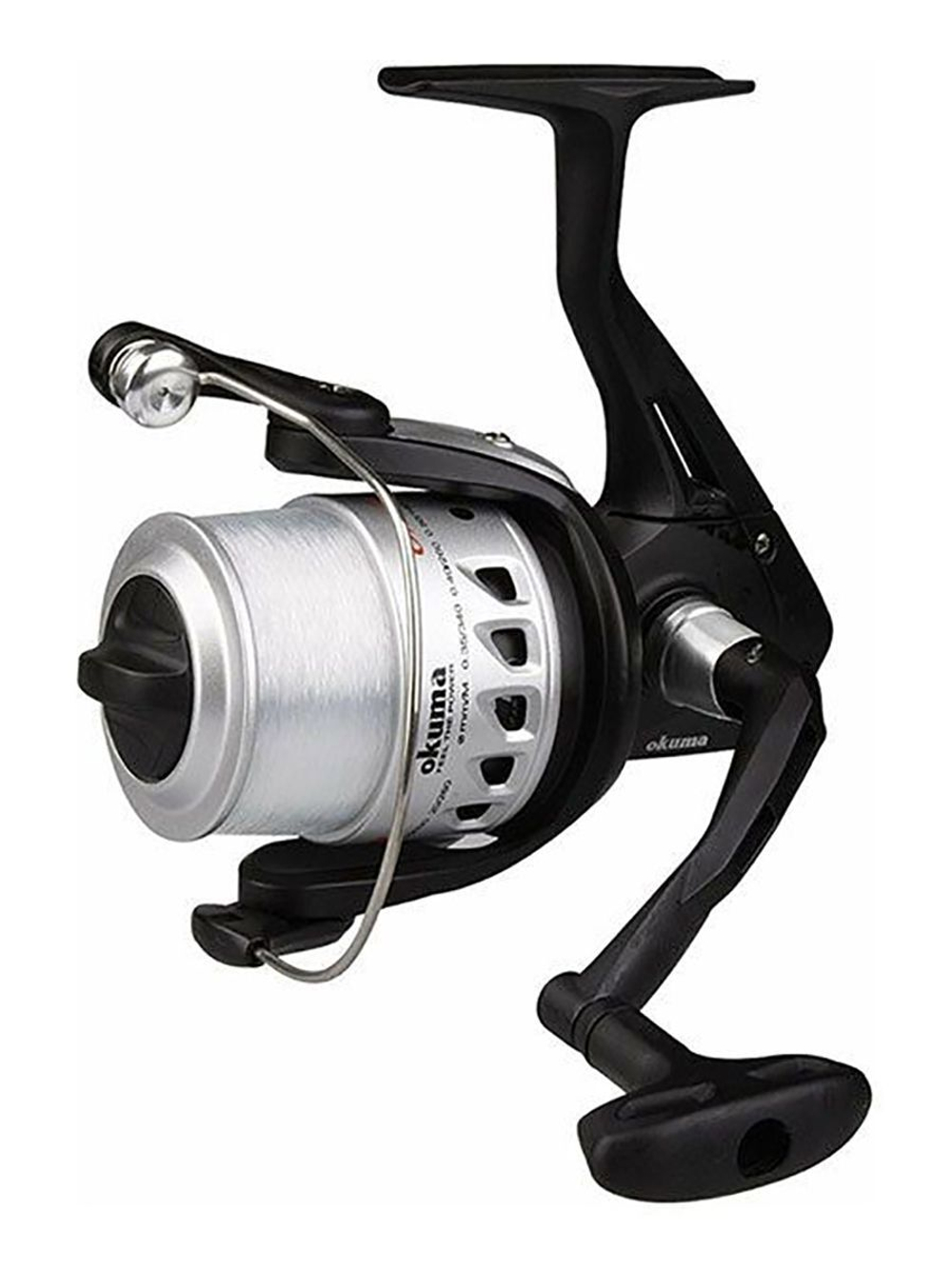 Катушка безынерционная Electron 165 + доп.шпуля + леска