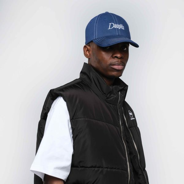 Кепка Designs синяя - фото 2