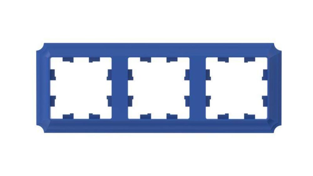 Рамка 3-м AtlasDesign Antique универс. аквамарин SE ATN101103