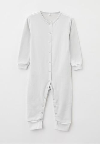 cлип из органического хлопка в светло-сером цвете