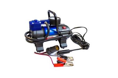 Компрессор поршневой автомобильный с фонарем в пластиковом кейсе F-001 ''FORSAGE''(35л/мин, 14А) 12V Forsage F-001(компрессор)