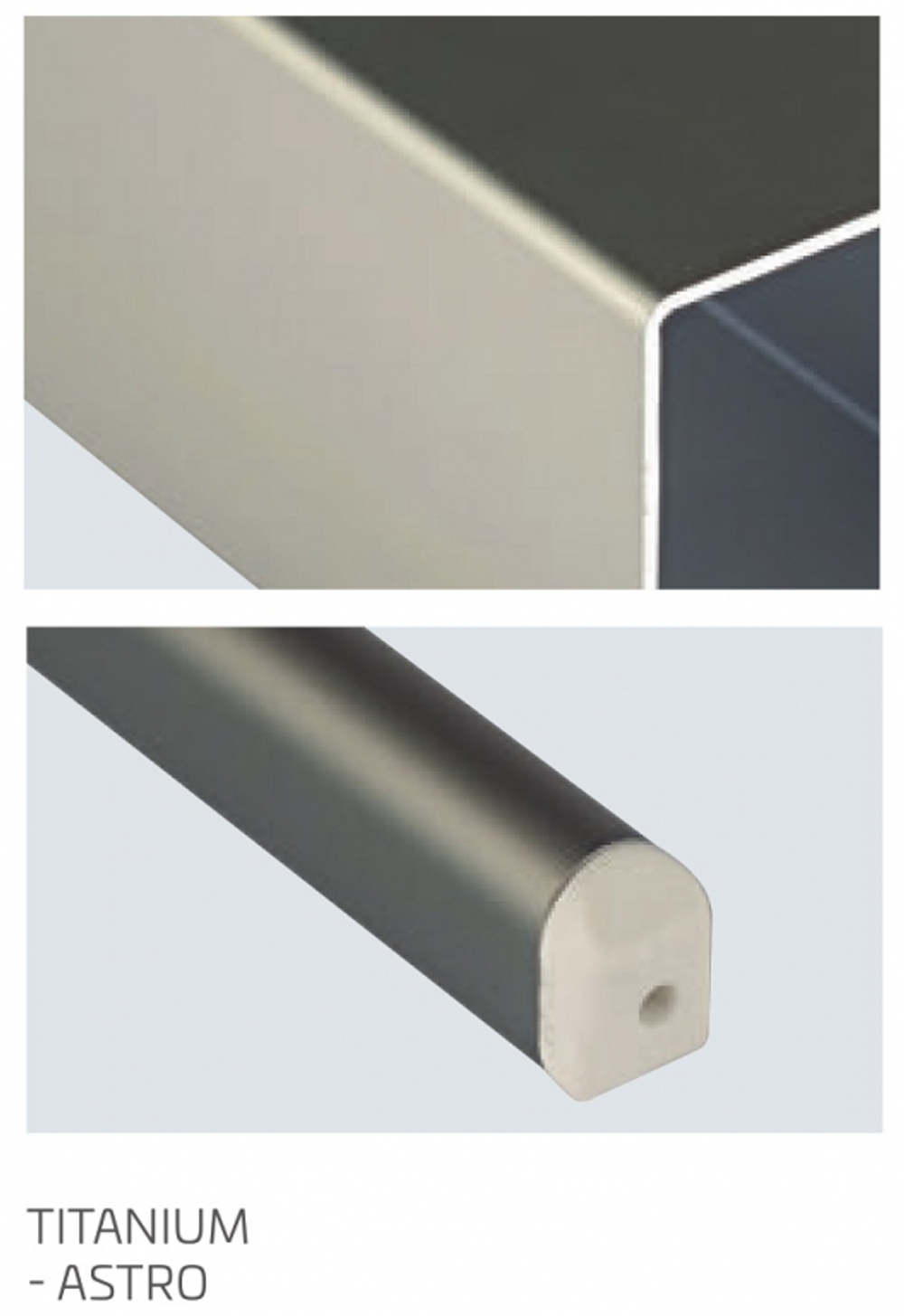 Зонт профессиональный 3.5х3.5 м Scolaro Astro Titanium, титан, черный