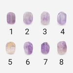 Бусина из натурального аметиста