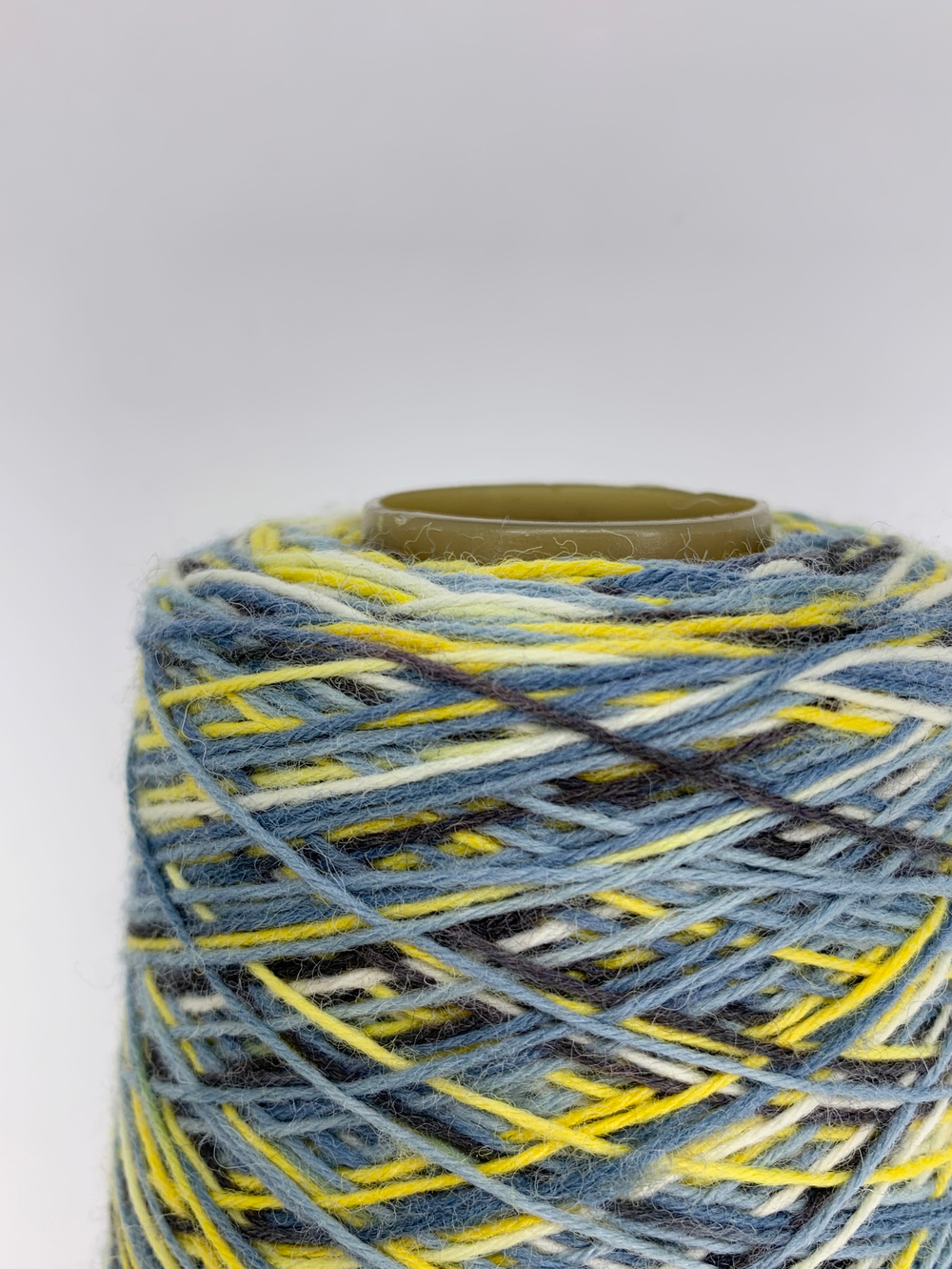 Caliza - Italy Stock- 75% шерсть, 25% п/а; 420м/100гр., мультиколор салатовый