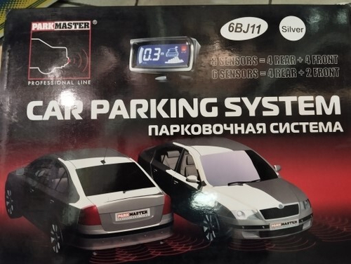 Парковочный радар ParkMaster 6 CJ-65-S серебро