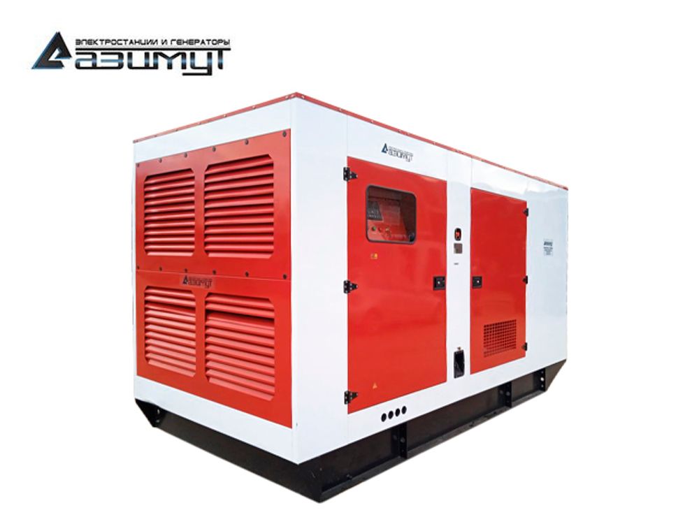 Дизельный генератор Азимут АД-450С-Т400-1РКМ26 Yuchai в кожухе