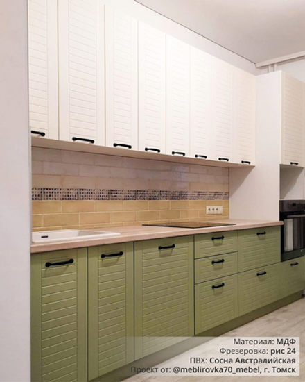 Мебель с фасадами ПВХ