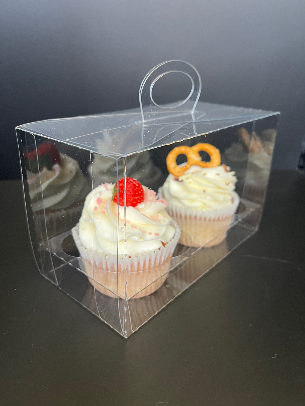 Коробка на 2 капкейка