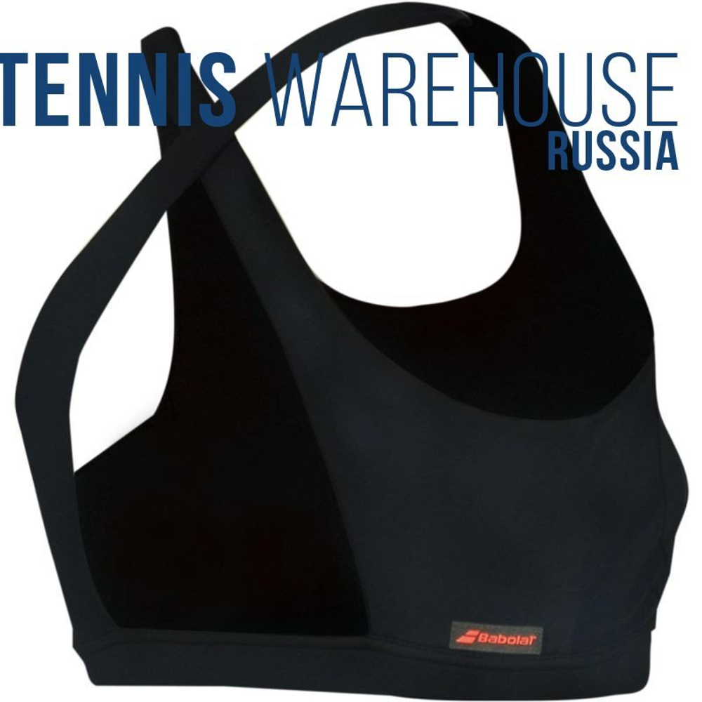 ТОП теннисный Babolat Core Bra Top Women - black/black