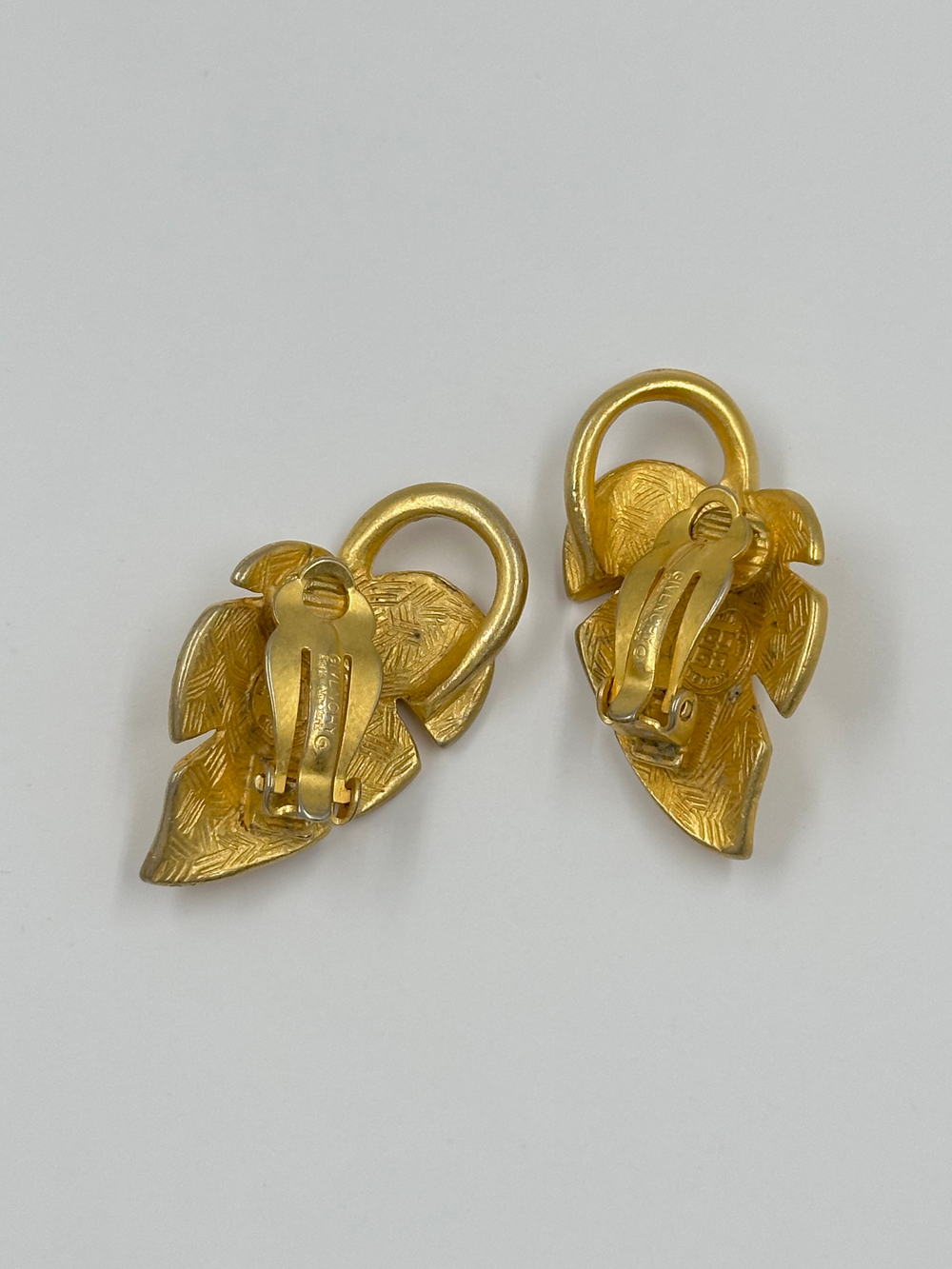 Клипсы Листья Givenchy