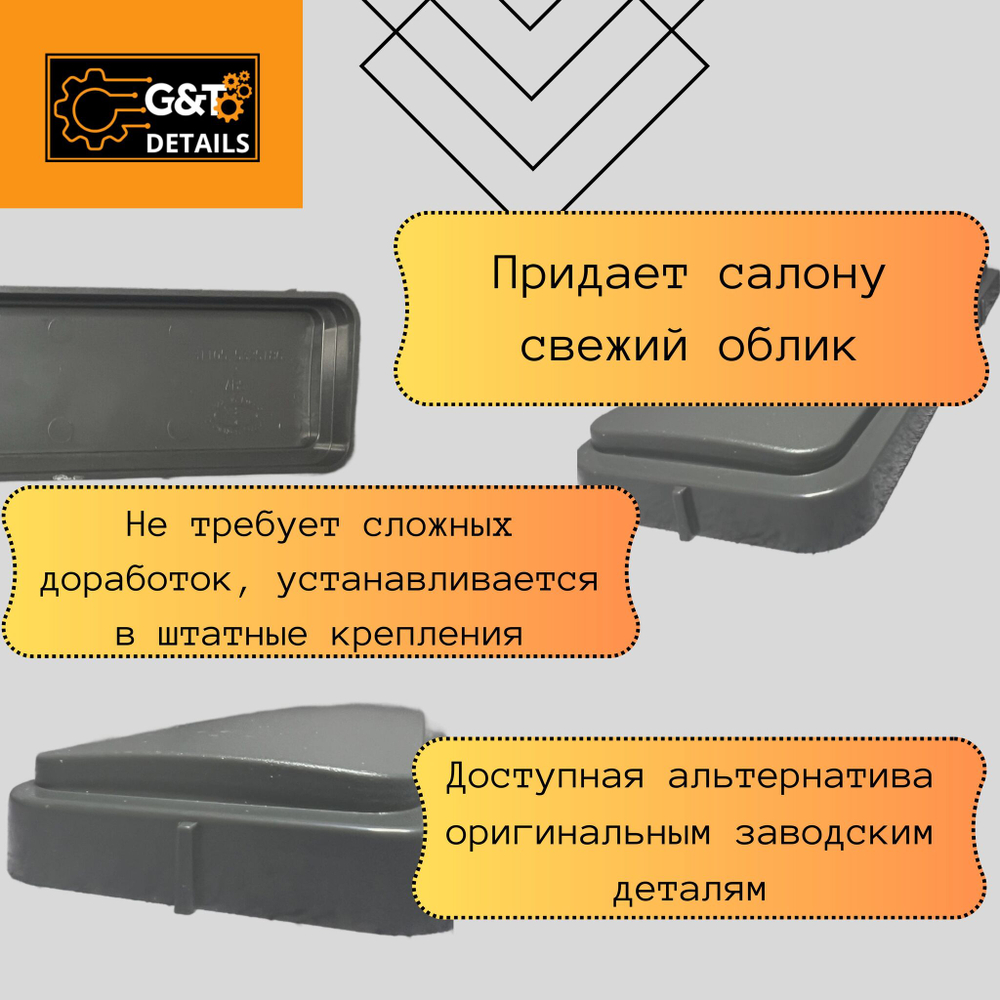 Заглушка магнитолы Газель Бизнес