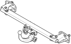 Фаркоп WESTFALIA 313398600001 для Mercedes A-Class w176 2012-2018, Mercedes B-Class w246 2012-(паспорт и сертификат в комплекте)(без электрики)