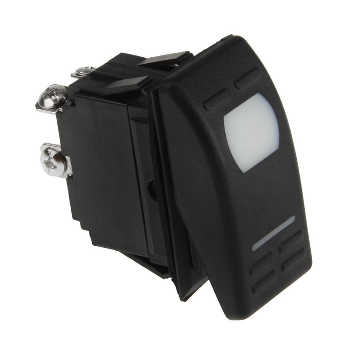Переключатель двухпозиционный ON-OFF 12 В/16А 3Р с подсветкой