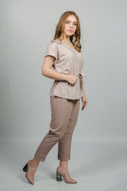 Туника 2921АП, бежевый #95Б032921АП