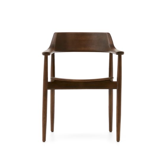 Стул Fondes из массива дуба с отделкой ореха FSC Mix Credit