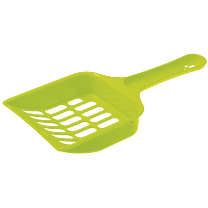 ZOOONE Совок с отверстиями для кошачьего туалета, 20*9*2,5 см