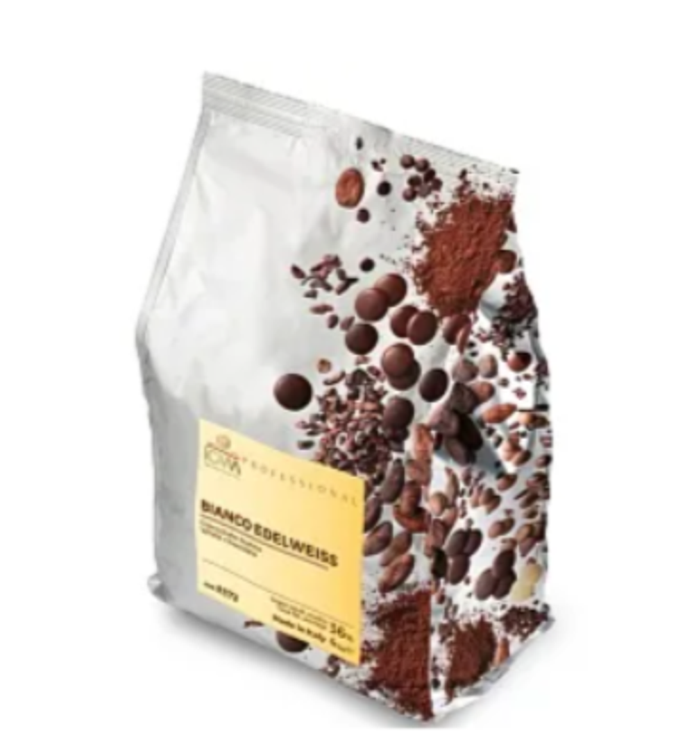 Шоколад белый Edelweiss,ICAM, Италия, 250 гр