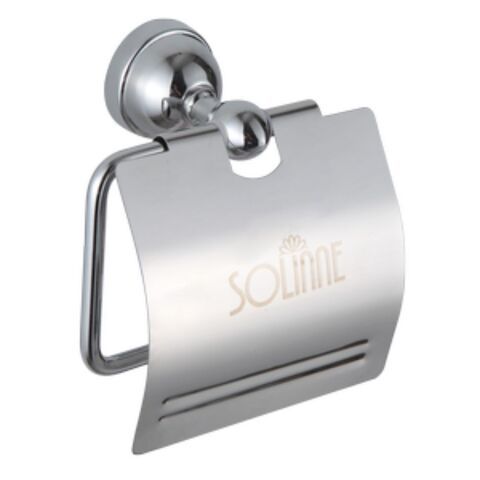 Держатель для туалетной бумаги, мет-л, хром, Solinne, 3086 2512.016