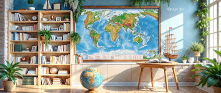 Фотофон "Школьный кабинет " арт. ФФ905-80