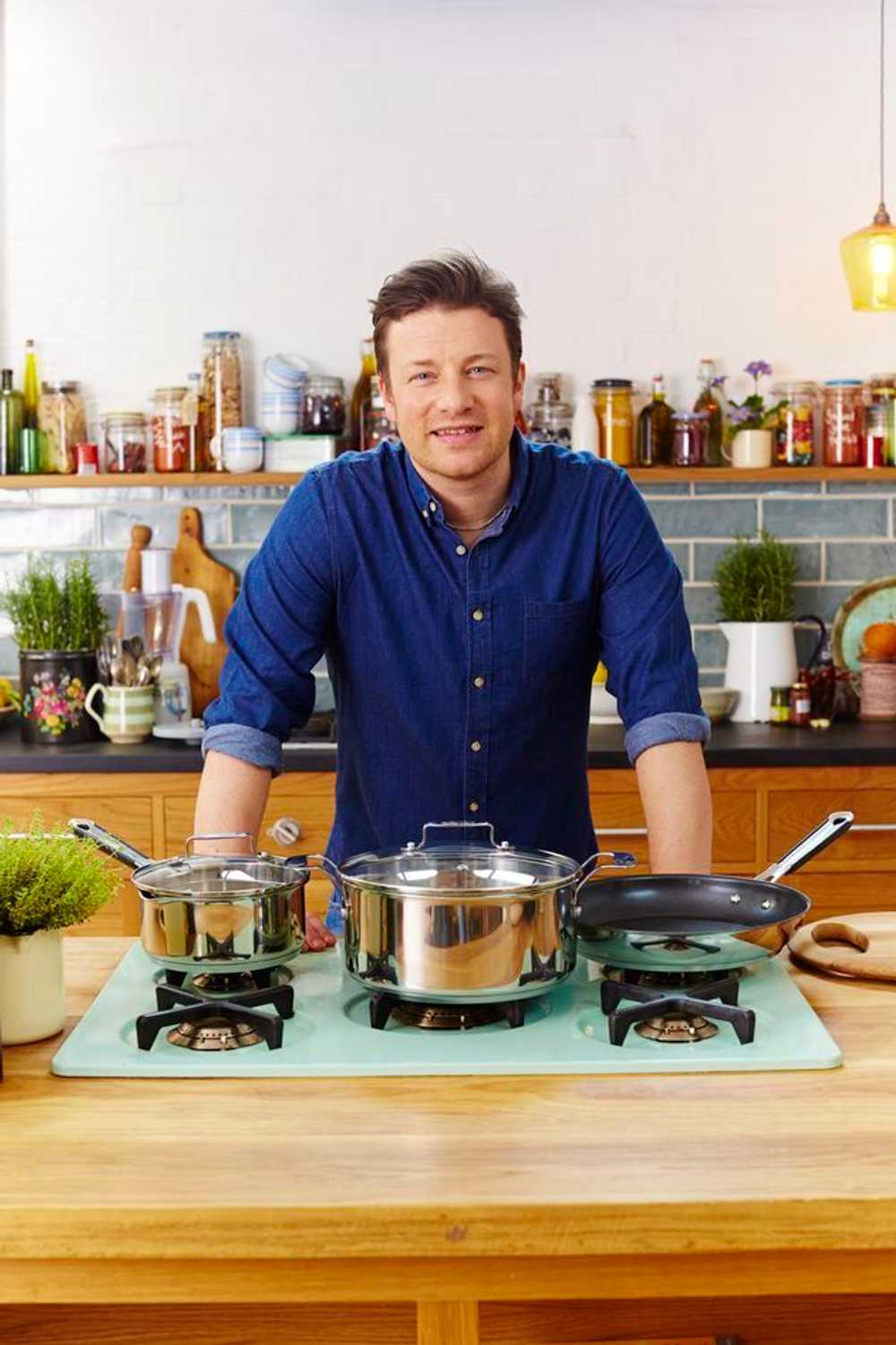 Кастрюля с крышкой Tefal Jamie Oliver 3л 20см E7914414