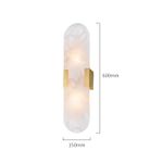 Настенный светильник MT1000-B brass