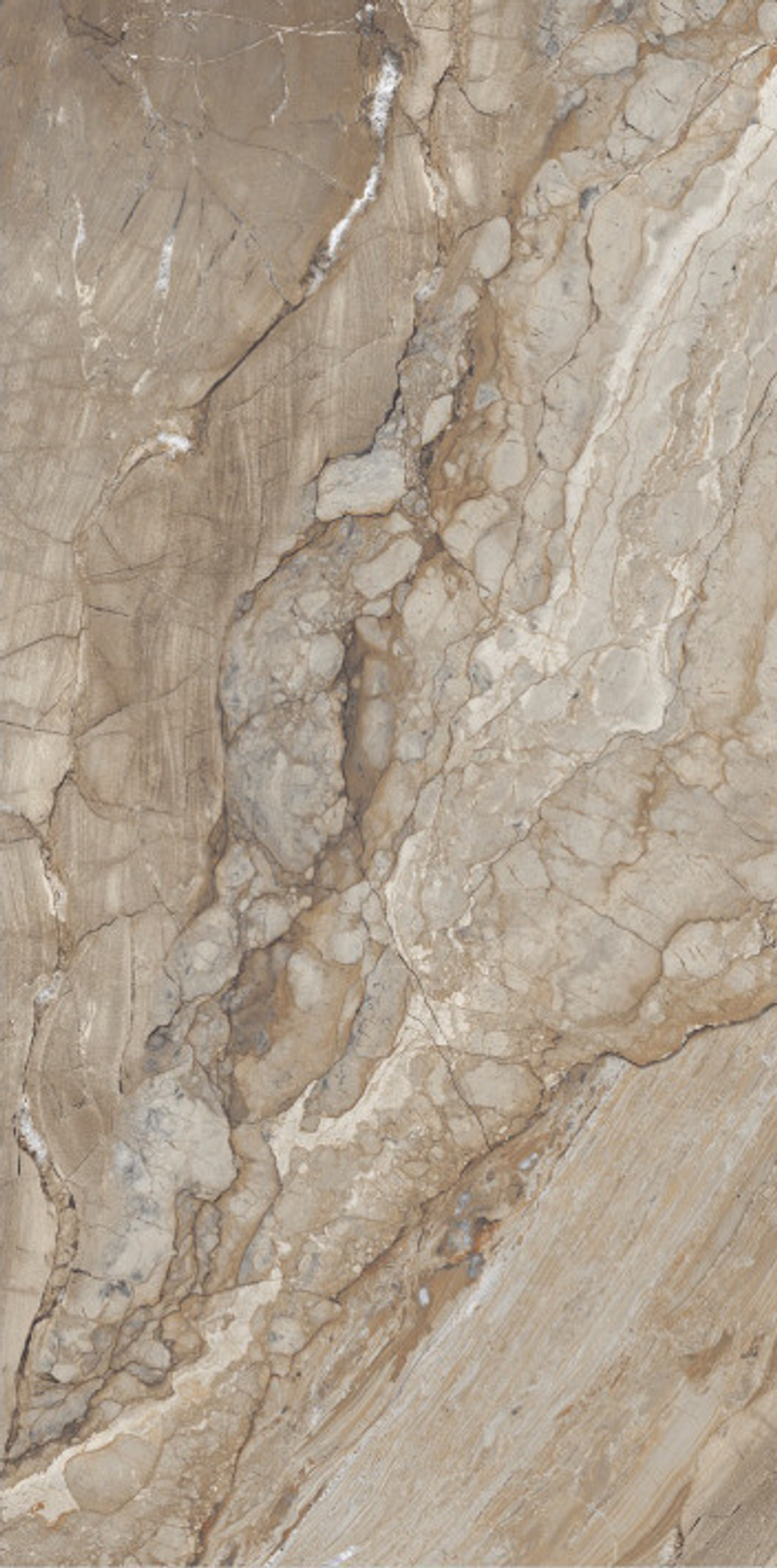 NT Ceramic Gravel Natural 60x120