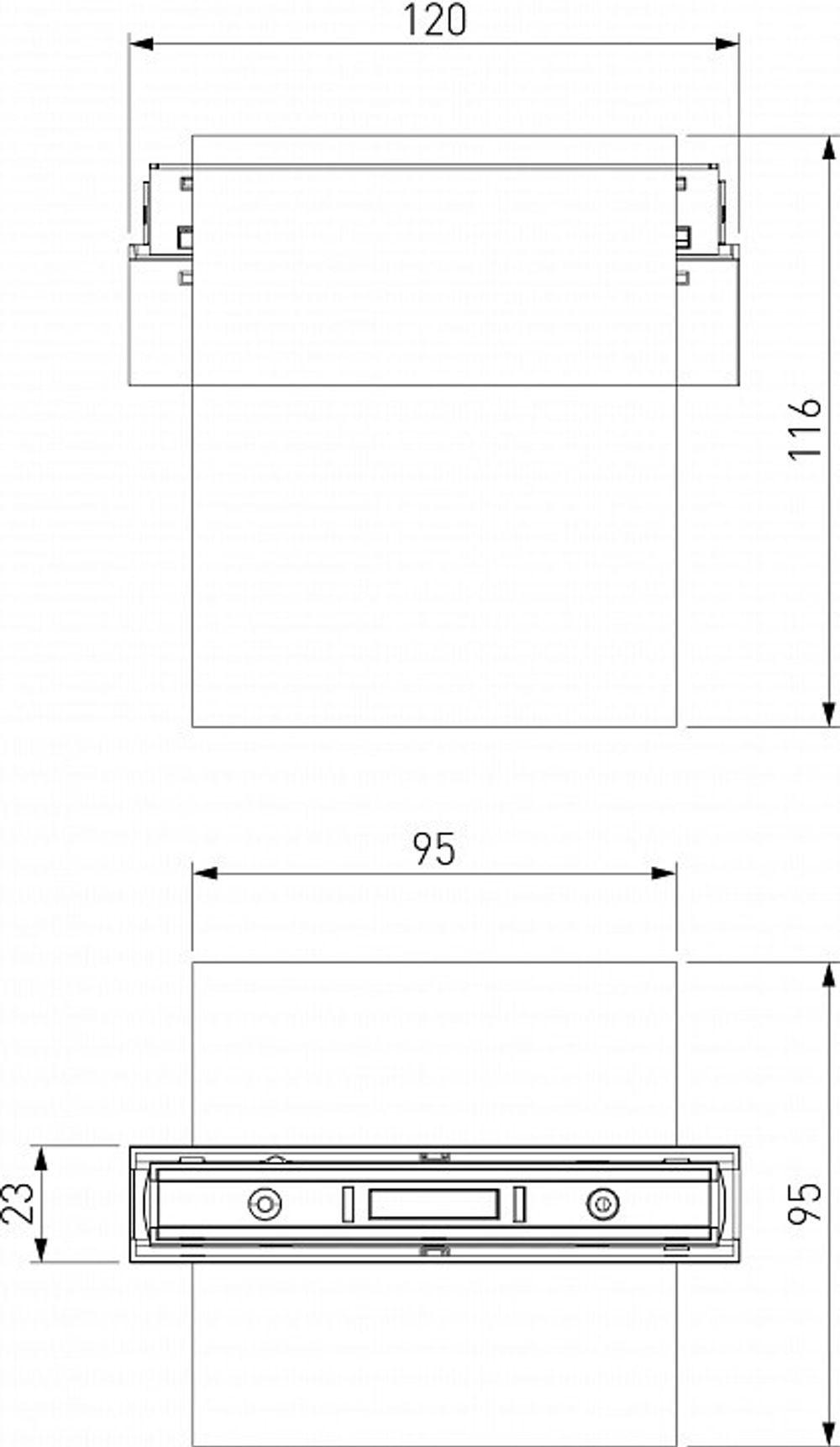 Накладной светильник Elektrostandard Slim Magnetic a063497