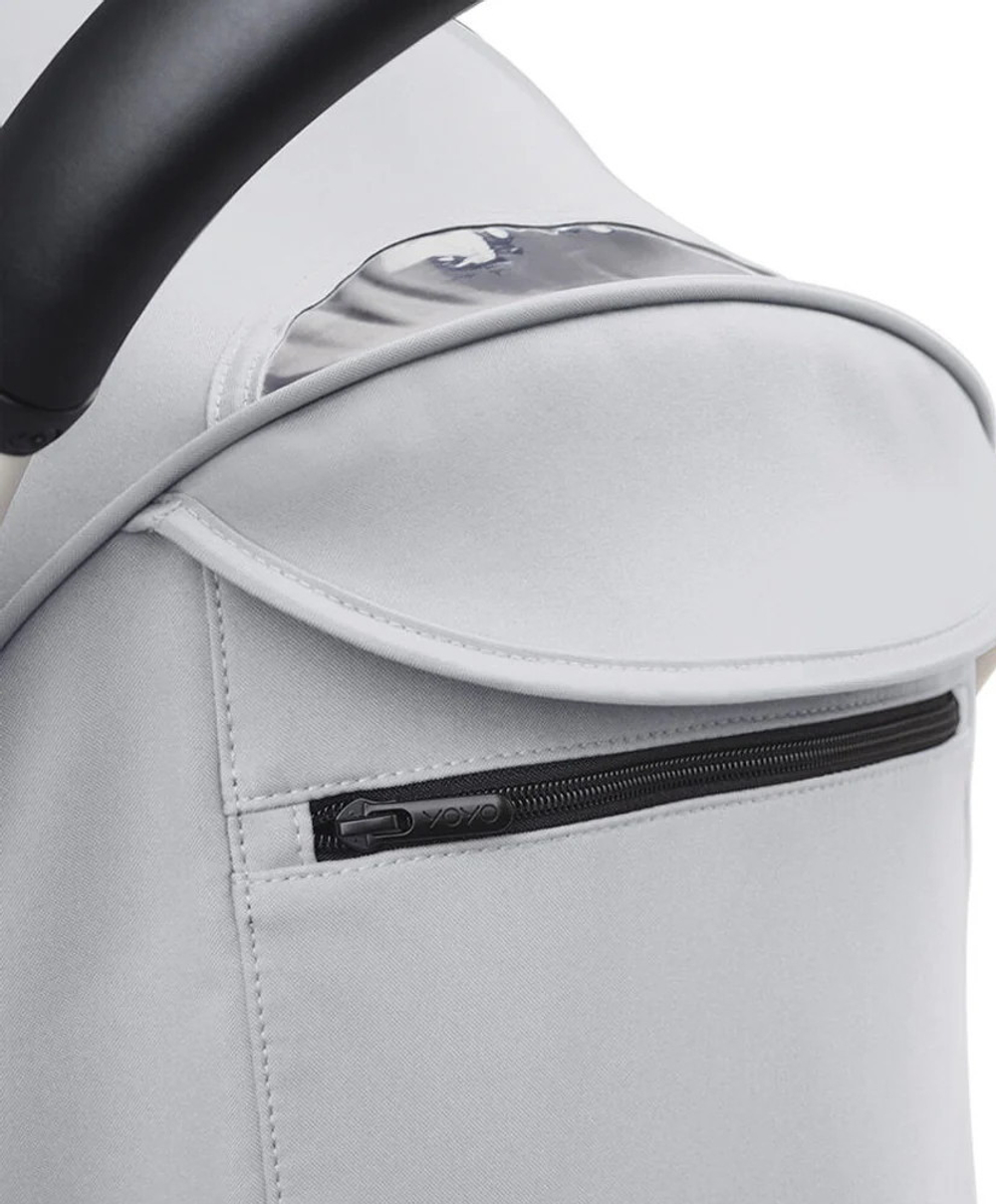 Коляска Stokke YOYO3 Newborn Pack рама чёрная Black 2 в 1 Stone