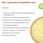 Воск канделильский / Euphorbia Antisyphilitica wax
