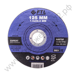 Круг отрезной по металлу FTL Expert 125 х 1,0 х 22,2 мм A46TBF