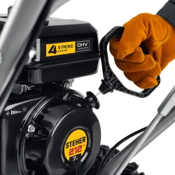 STEHER GST-762 снегоуборщик бензиновый 7 л.с. ковш 62 см, выброс 12 м, 6 вперед/2 назад