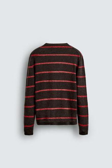 ZARA ШЕРСТЯНОЙ СВИТЕР В ПОЛОСКУ, ПОЛОСКИ