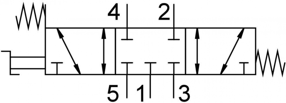 VHEF-ES-P53C-M-G14 Переключаемый клапан