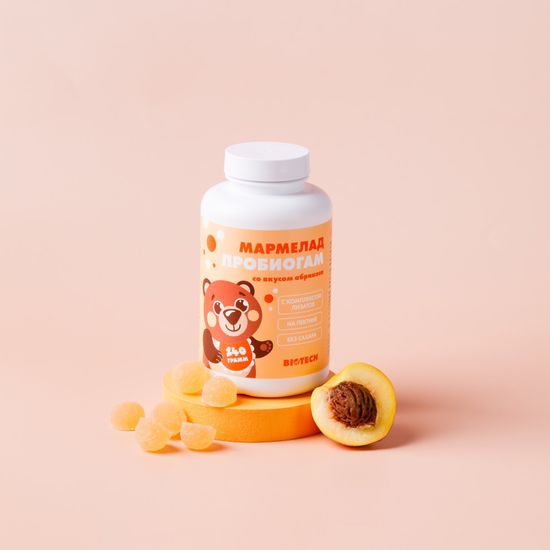 Мармелад Пробиогам со вкусом абрикоса