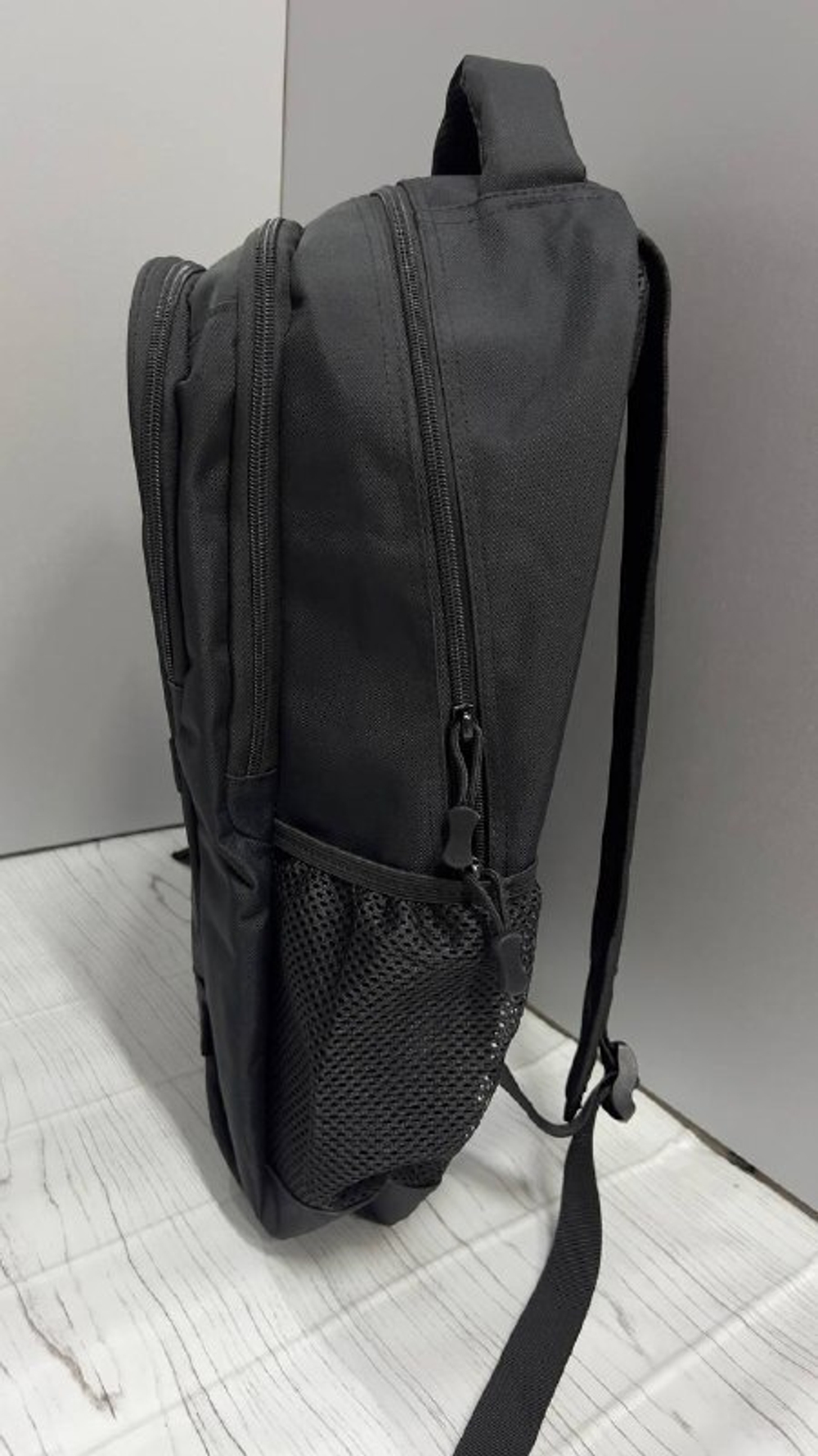 Тактический городской рюкзак с широкой ручкой / чёрный