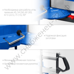 ЗУБР СП-550, 550 мм, 14 TPI, стусло прецизионное поворотное (15461-550)