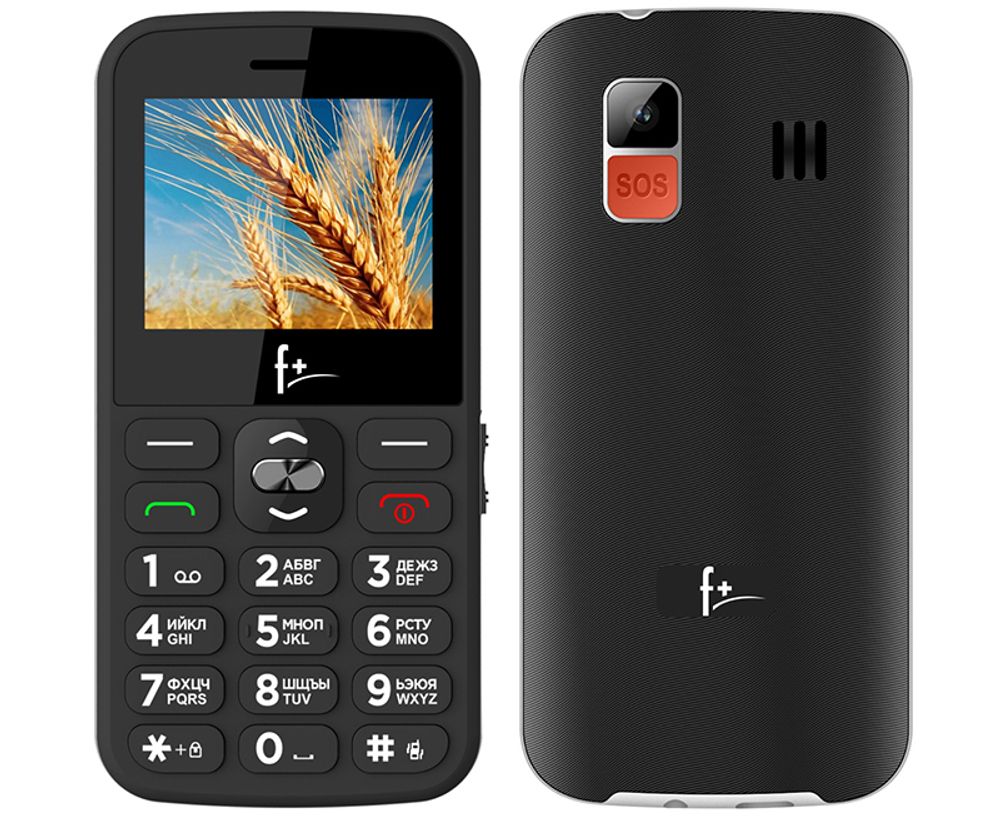 Мобильный телефон F+ Ezzy С5 черный
