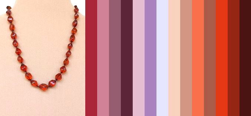 Бусы из янтаря 48 см (8307)